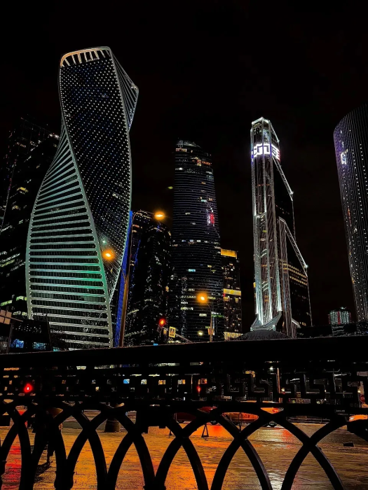 “Две столицы: Москва и Санкт-Петербург на Новый год.”